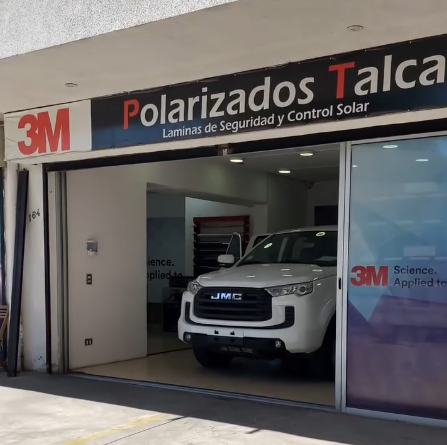Fachada del local Polarizados Talca